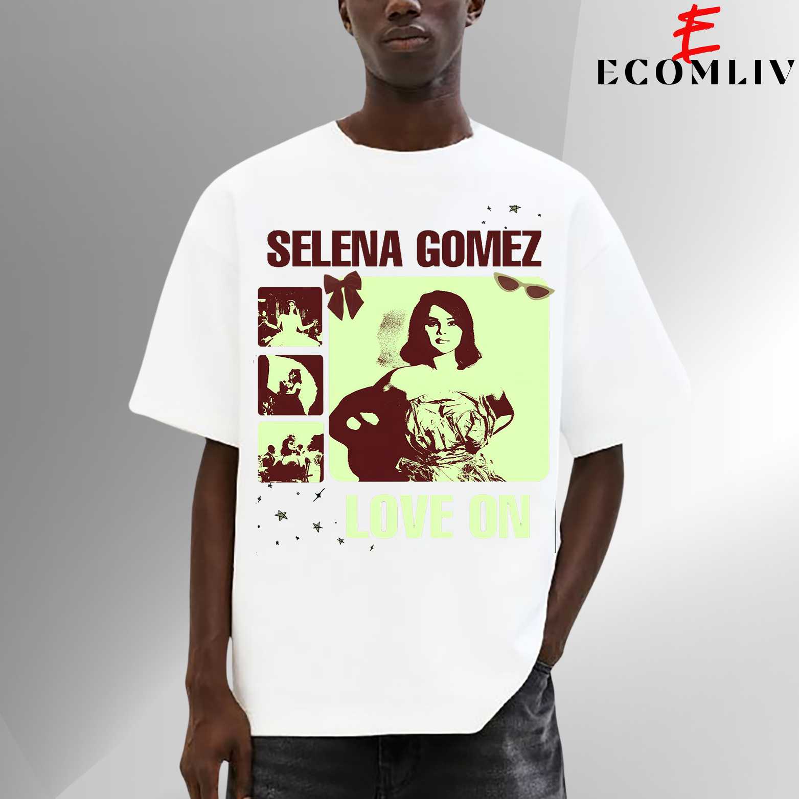 Selena Gomez Retro Streetwear T-Shirt, Unisex Tee